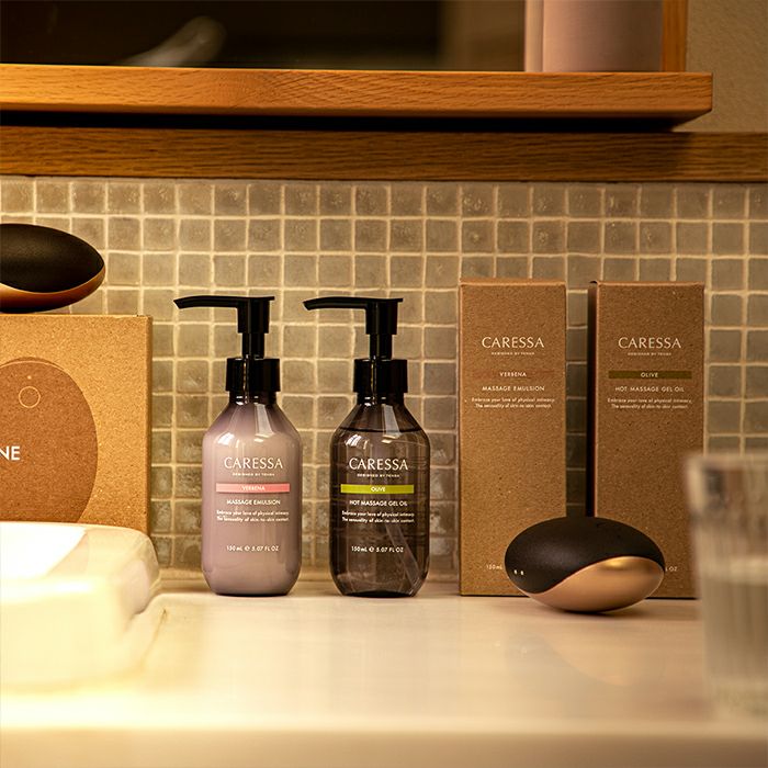 HOT MASSAGE GEL OIL (オリーブ) | Canow Online Store