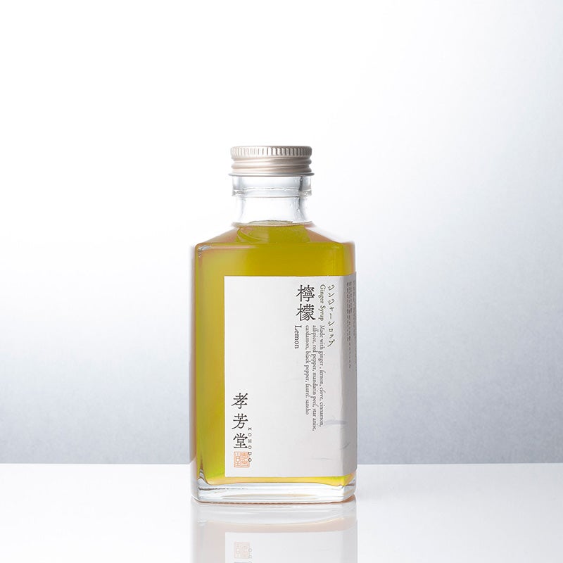 正規販売サイト】ジンジャーシロップ 檸檬 200mL | Canow Online Store